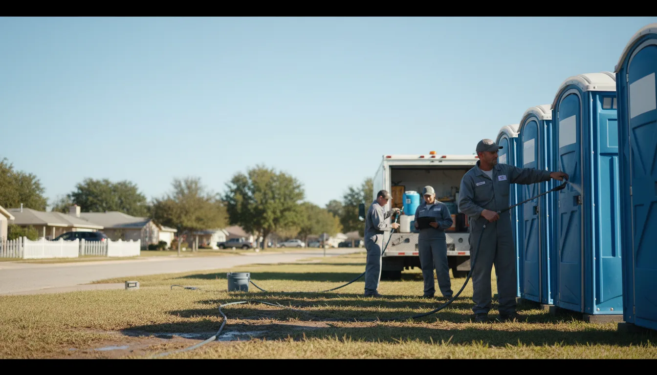 Long-Term Portable Toilet Rental in Daleville, IN near me